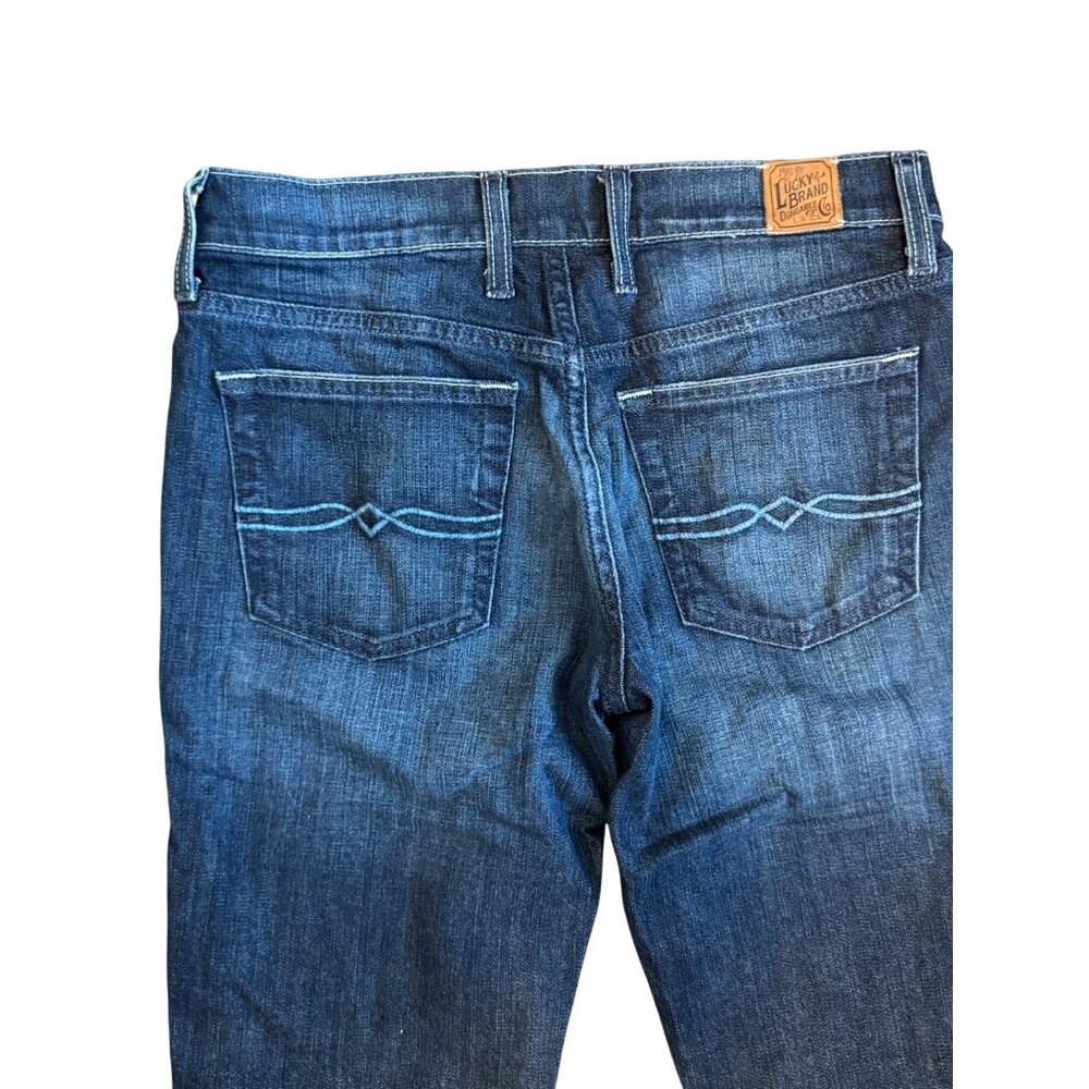 Lucky Brand Sweet N Straight Womens Jeans Size 2/26 Dark Wash Denim - Picture 4 of 5
